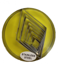 Cutter - Diamonds Set of 8 - Tin