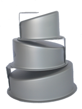 Tin - Mad Hatter - Round Set of 3