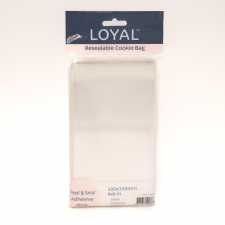 Cookie Bag - Self Seal - 100x150