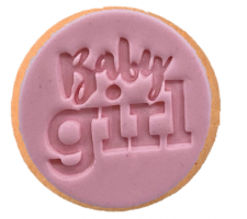 Cake Mad - Cookie Embosser - Baby Girl