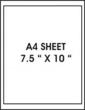 Edible Icing Paper/sheet - A4 (Pack 24)