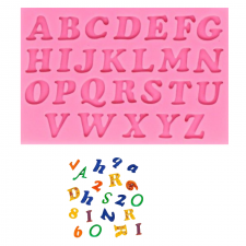 Mould - BNC - Alphabet - Letter Set 1 Upper