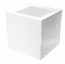 Cake Box - Tall - 12x12x12 - White