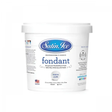 Satin Ice - White/Vanilla Fondant - 1KG