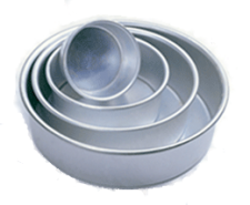 Tin - Round - 12" - 300mm