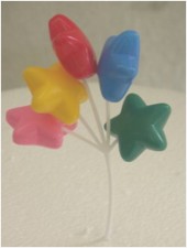 Plastic - Star Balloon Pick