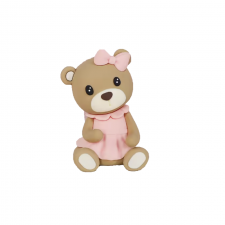 Figurine - Teddy Bear - Pink