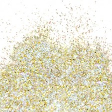Barco Dust - Flitter - White Gold