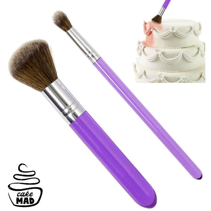 Cake Mad - Dusting Brushes Set 2 - Cake Decorating Solutions