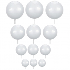 Topper - Balloon Bunch - White (pack 12)