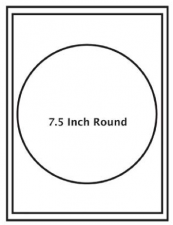 Edible Icing paper/sheet - 7.5" Round (Pack 24)