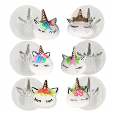 Mould - BNC - Unicorn Face Set