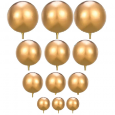Topper - Balloon Bunch - Gold (pack 12)